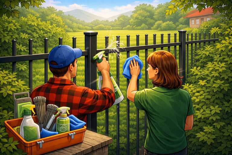 Aluminum Fence Maintenance: Keep Your Fence Looking New