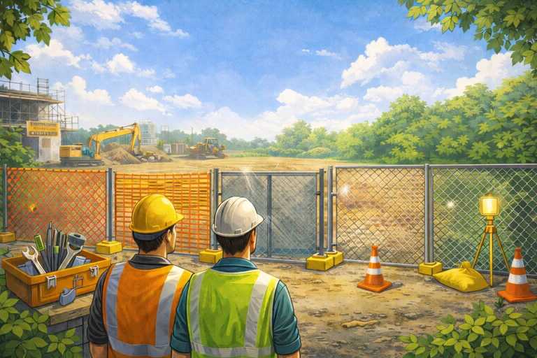 Temporary Fencing for Construction Sites: What You Need to Know