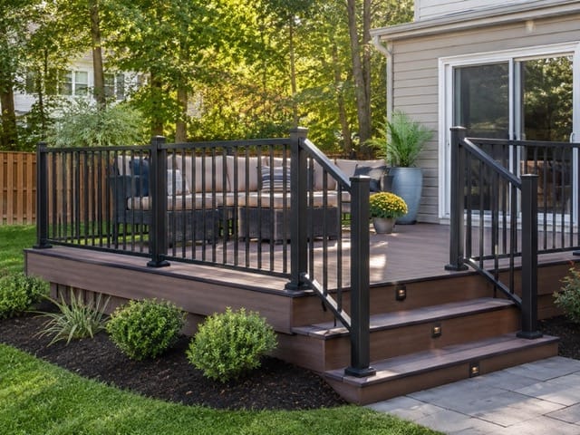 Aluminum railing project example 2