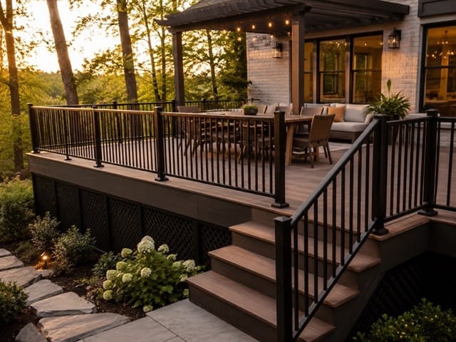 Aluminum railing project example 3