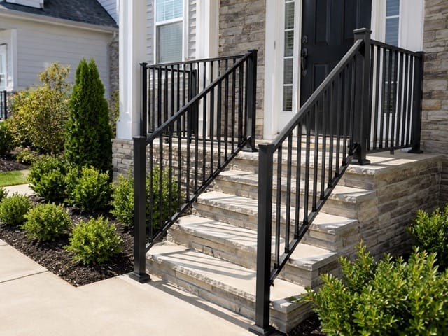 Aluminum railing project example 4