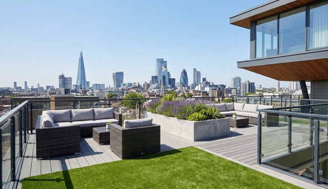 Artificial turf installation example 2