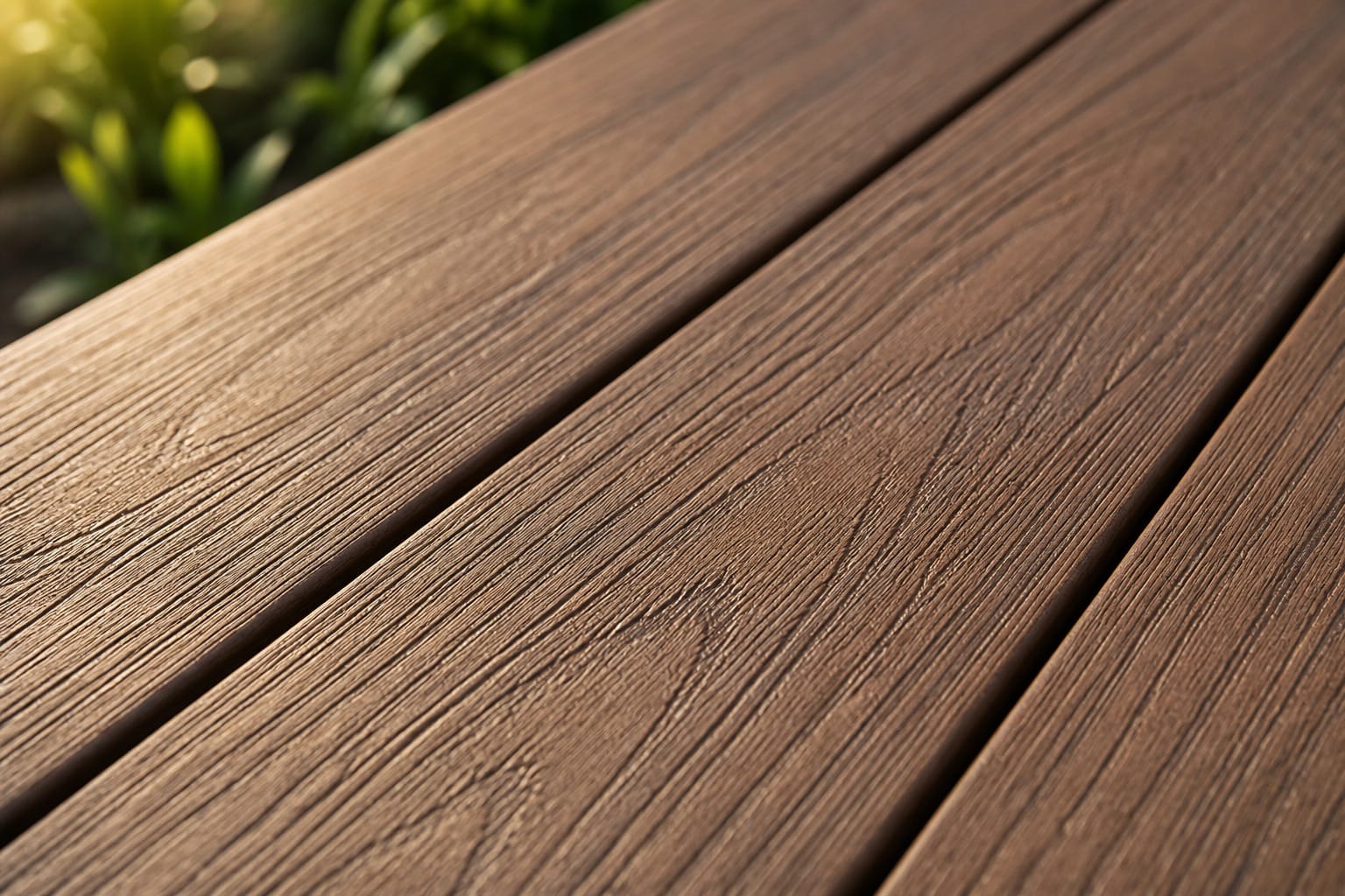 Deck board texture detail