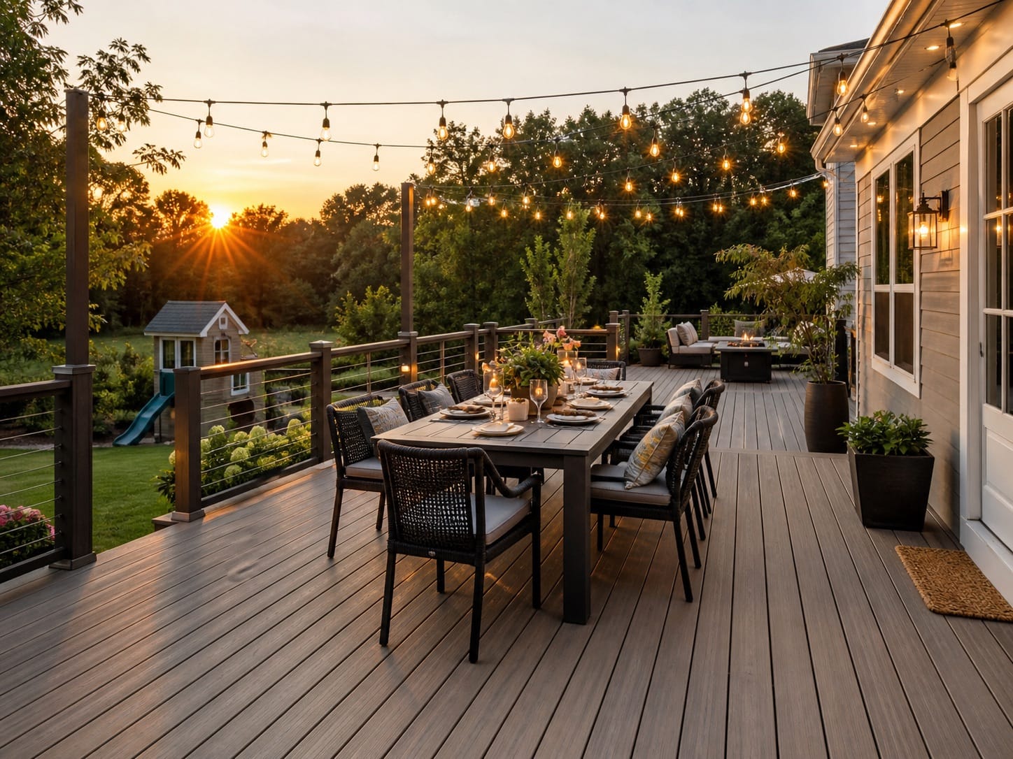 Multi-level deck design