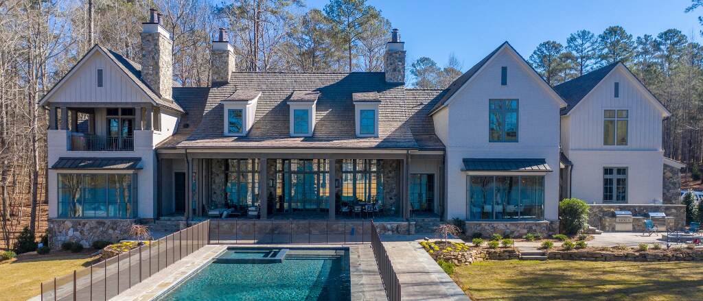 Home with Brava Cedar Shake synthetic roofing