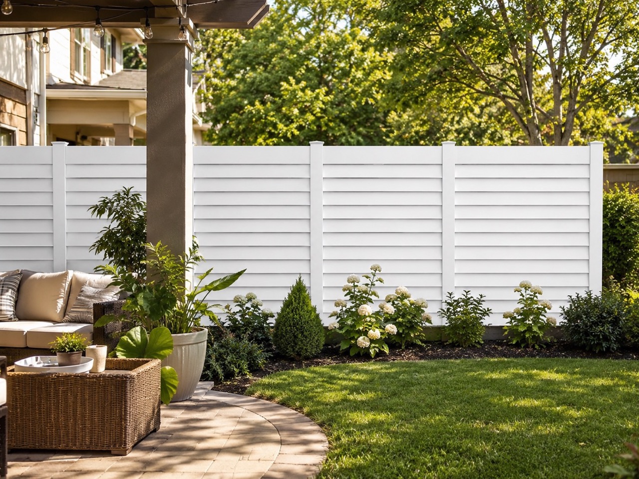 Semi-Privacy Fence