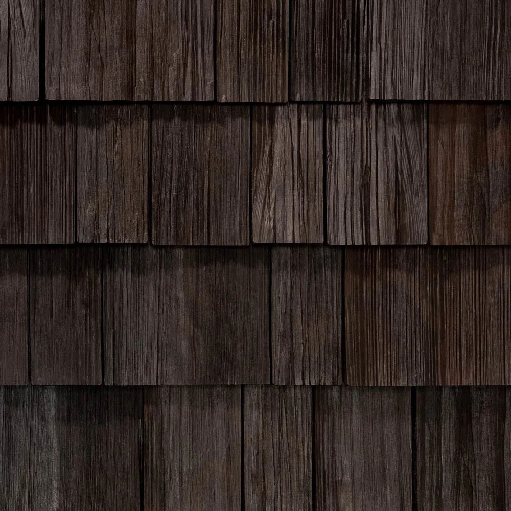 Brava Cedar Shake synthetic roofing sample