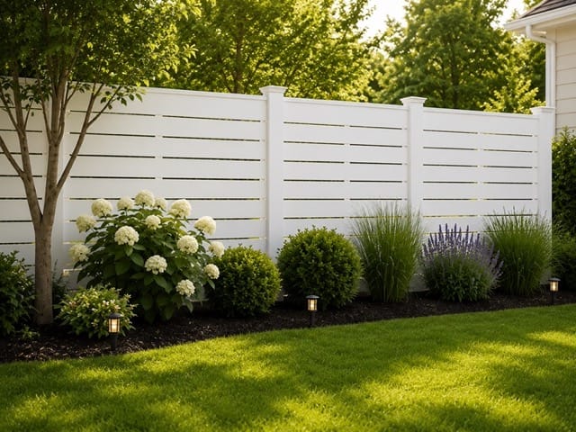 Tempest vinyl fence related installation example 3
